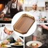 Octagonal Anti-Slip Wooden Tray view 4
