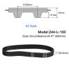 QUARKZMAN 244-L-100 L Timing Belt, 24.41 in (620 mm) Pitch Length, 1 in (25.4 mm) Width, 65 Teeth view 2