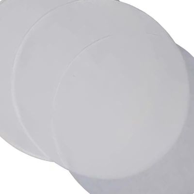 Round Qualitative Filter Paper, Ashless, 100 Sheets for Laboratory Filtration in Chemistry and Biology (28 cm, Fast)
