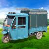 JIAOCKJIAO Tricycle Cover with Metal Frame, Roll-Up Curtain and Reflective Strips (43 x 31 in/110 x 80 cm) view 2