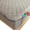 Zippered Mattress Protector 160 x 200 + 20 cm, for 5–40 cm Mattresses, Gray view 1