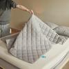 Zippered Mattress Protector 160 x 200 + 20 cm, for 5–40 cm Mattresses, Gray view 4