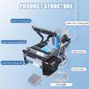 CUTANGELAR Electric Bottle Labeling Machine, Semi-Automatic with Foot Pedal, Up to 30 Labels/Minute, Upgrade view 4