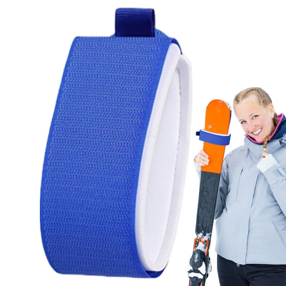 Adjustable Ski Straps for Ski and Snowboard Transport