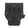 PBTMCD Rotating Tactical Belt Mount, Adjustable Quick-Release Base for 3-Hole Holsters and Magazine Pouches (BK) view 1