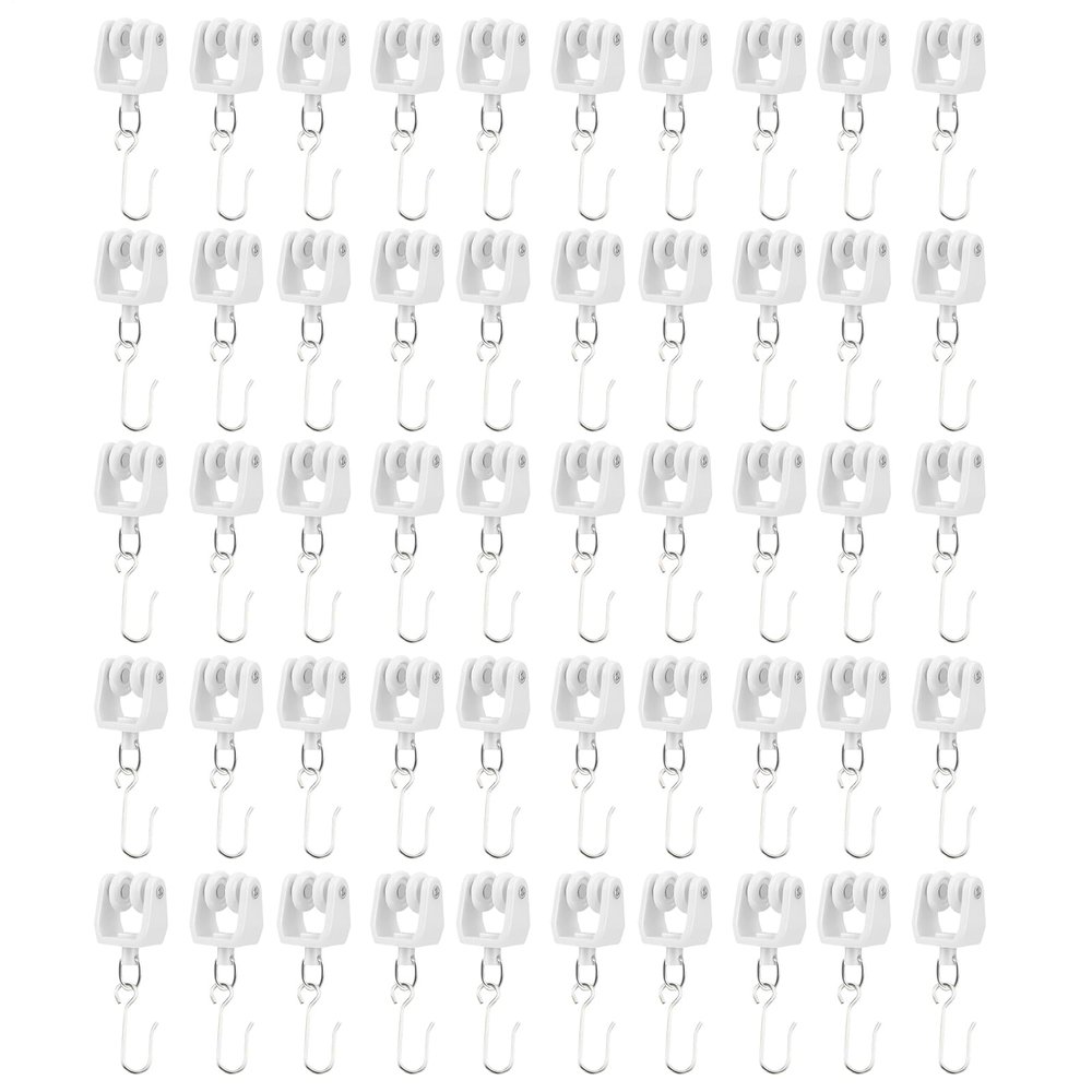 Heavy-Duty Quiet Curtain Track Rollers