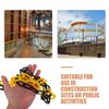 STOBAZA Long Black-and-Yellow Plastic Barrier Chain for Construction Sites, Parking Lots, and Events view 3