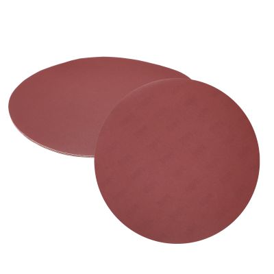 QUARKZMAN 5-Pack 12-Inch 600-Grit Self-Adhesive Sanding Discs, Aluminum Oxide, No Holes, Wet/Dry Use