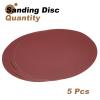 QUARKZMAN 5-Pack 12-Inch 600-Grit Self-Adhesive Sanding Discs, Aluminum Oxide, No Holes, Wet/Dry Use view 3