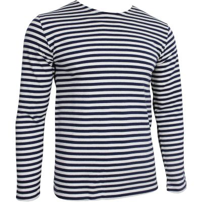 Unisex Red and White Striped Long-Sleeve Shirt