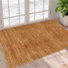 PaGuvFng Washable Non-Slip Runner Rug 60 x 280 cm, Brown-1 view 2