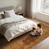 PaGuvFng Washable Non-Slip Runner Rug 60 x 280 cm, Brown-1 view 4