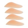 BIUDECO 4-Pack Silicone Knee Pads for Outdoor Skating and Dancing, Full Freedom of Movement and Shock Absorption, Beige Knee Protection for Beginners and Professional Skaters view 1