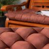 Pongpai Garden Bench Seat Cushion, 180 x 55 cm, Beige view 3