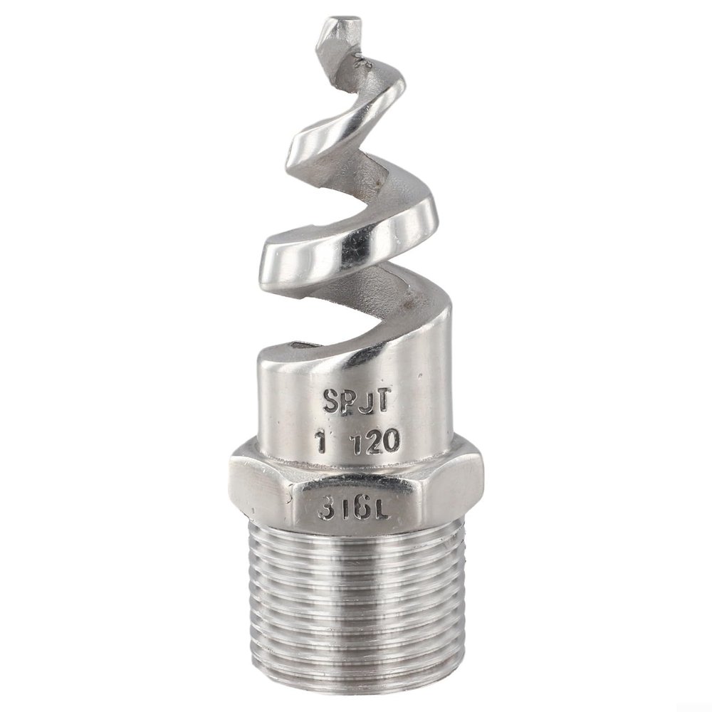 Stainless Steel Spiral Nozzle for Industrial Cleaning