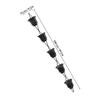 Mikikit Lotus Rain Chain, 1 m, Japanese-Style Aluminum Alloy Garden Decor view 2
