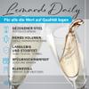 Gravur-Max Leonardo Champagne Flute Set of 2, 200 ml, with “THE SITUATION IS INTOXICATING” Engraving view 4