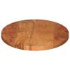 Gecheer Oval Solid Acacia Wood Tabletop 80 x 40 x 2.5 cm view 4