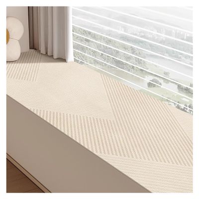 Non-Slip Leather Window Sill Mat, Waterproof Bay Window Protector (120 x 30 cm / 47 x 12 in)