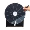 Prize Wheel Game, 27.9 cm Wooden Tabletop Spinner, Interactive Reward Tool for Teens view 1