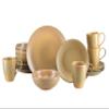 CreaTable 25137 Sierra Nevada 16-Piece Stoneware Dinnerware Set for 4, Dishwasher- and Microwave-Safe view 1