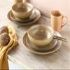 CreaTable 25137 Sierra Nevada 16-Piece Stoneware Dinnerware Set for 4, Dishwasher- and Microwave-Safe view 3