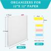 Scrapbook Paper Organizer with Transparent Sheet Holder view 2