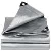 METTEOR Waterproof Polyethylene Cover, 180 g/m², with Grommets, Gray, 5 × 10 m view 1
