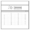 M6 Split Spring Pins, Slotted Dowel Fasteners, 304 Stainless Steel, M6 x 10 mm, 2 pcs view 2