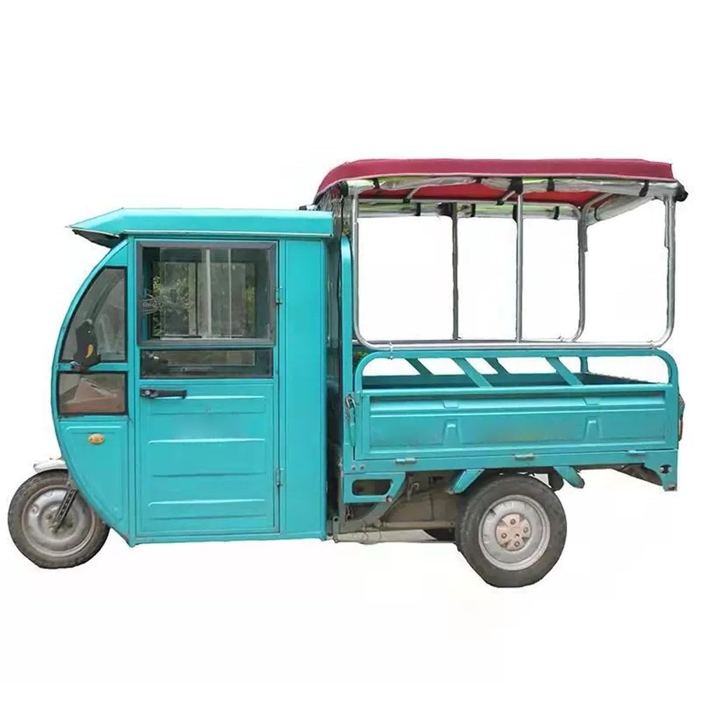 JIAOCKJIAO Durable Tricycle Cover, Full-Coverage Rain Canopy with Reflective Strips, 51 x 35 in/130 x 90 cm