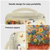 TNKBREEZE Truck Flowers Ocean Bible Cover with Bookmark and Zipper Pocket view 4