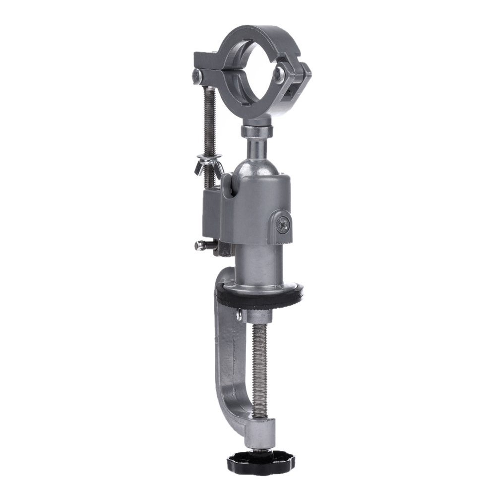 Clamp-On Grinder Holder Vise for Drill Presses, 360° Rotatable, Pro Series