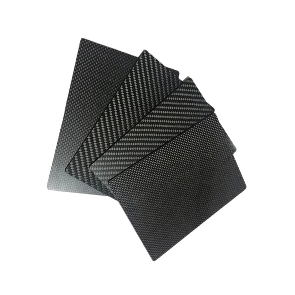 3K Carbon Fiber Plate 220 x 240 mm, 1.5 mm Plain Matte