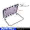 Yechiry Boat Portlight, 457 x 327 mm Heavy-Duty Square Sliding Deck Hatch view 4