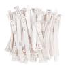 50/100-Piece Adjustable Chicken Leg Rings, 5 Colors (White, 50 Pieces) view 1