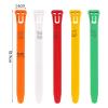 50/100-Piece Adjustable Chicken Leg Rings, 5 Colors (White, 50 Pieces) view 3