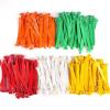 50/100-Piece Adjustable Chicken Leg Rings, 5 Colors (White, 50 Pieces) view 4
