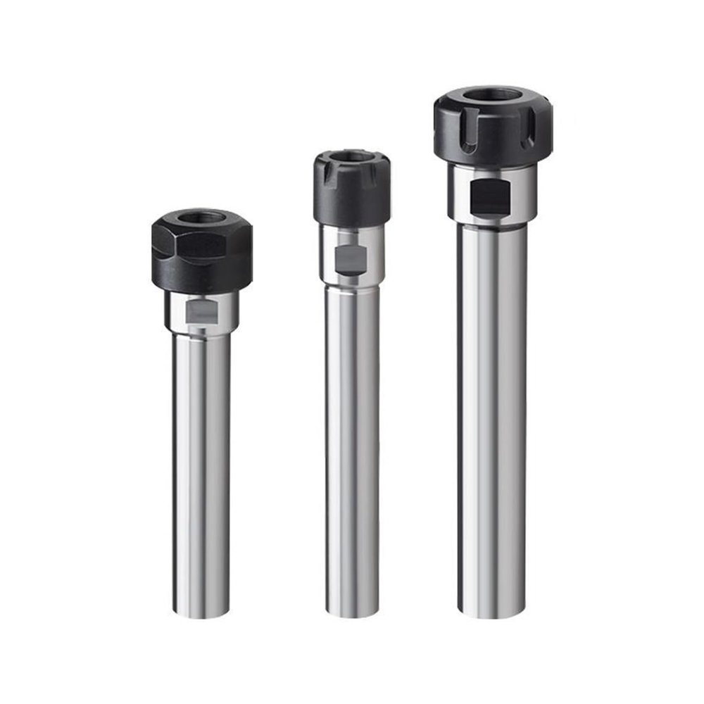 High-Precision Straight-Shank Extension Bar for CNC Milling Cutters, C10-ER8A, C12-ER11, C16-ER16, C20-ER20, 1 Pc. (C25-ER16A-100L)