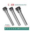 High-Precision Straight-Shank Extension Bar for CNC Milling Cutters, C10-ER8A, C12-ER11, C16-ER16, C20-ER20, 1 Pc. (C25-ER16A-100L) view 2