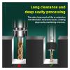High-Precision Straight-Shank Extension Bar for CNC Milling Cutters, C10-ER8A, C12-ER11, C16-ER16, C20-ER20, 1 Pc. (C25-ER16A-100L) view 3