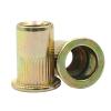 HEXHUASR 2/5/10/30 pcs M3 M4 M5 M6 M8 M10 M12 304 Stainless Steel/Yellow Zinc-Plated Carbon Steel Rivet Nuts, Threaded Inserts (M18) view 1