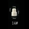 Reverse-Threaded Rubber Sealing Plug for Laboratory Bottles, 20/50 Pieces, No. 24 (20 Pieces) view 2