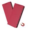 EuoDuo Magnetic Folio Case for Google Pixel 9a, Faux Leather, Red view 1