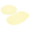 QUARKZMAN 24 Round Cardboard Sheets, 25 cm, Light Yellow view 1