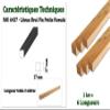 MadeInNature Pine Wood Battens, 2 m, 27 x 27 mm, 6-Pack view 2