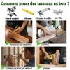 MadeInNature Pine Wood Battens, 2 m, 27 x 27 mm, 6-Pack view 3
