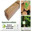 MadeInNature Pine Wood Battens, 2 m, 27 x 27 mm, 6-Pack view 4
