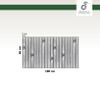 DE-COmmerce Flow Nature Bamboo Kitchen Runner, Approx. 80 x 180 cm view 3