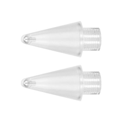 RhineCart Basics Professional Replacement Tips for M Pencil 2nd, 2-Pack (Transparent)