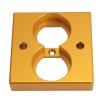 EIMSOAH HiFi Speaker Connection Plate, High-Performance Home Theater Wall Outlet, Aluminum Alloy (Gold) view 1